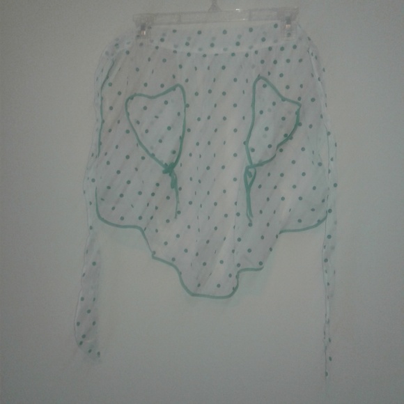 Vintage 1940s pin up style apron - Picture 2 of 3